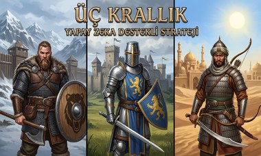 Clash of Realms üç takım MOBA görseli